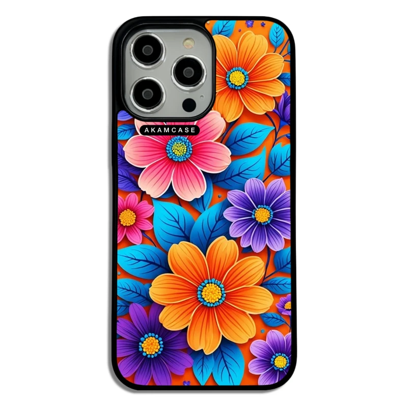 کاور آکام مدل AMC-WA14PROMAX-FLOWERS-39 مناسب برای گوشی موبایل اپل iPhone 14 Pro Max