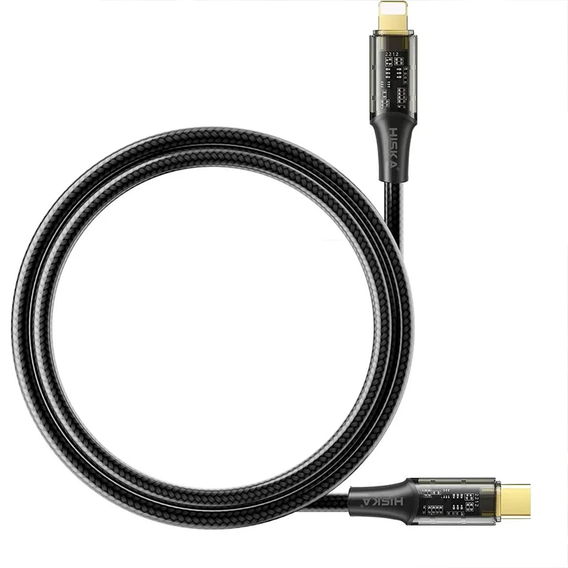 کابل تبدیل لایتنینگ به USB-C هیسکا مدل LX-11CI طول 1 متر