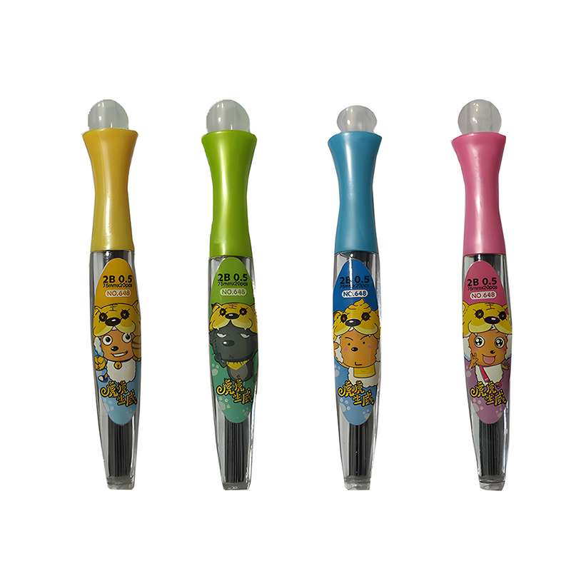 نوک مداد نوکی 0.5 میلی متری مدل عروسکی مجموعه 4 عددی