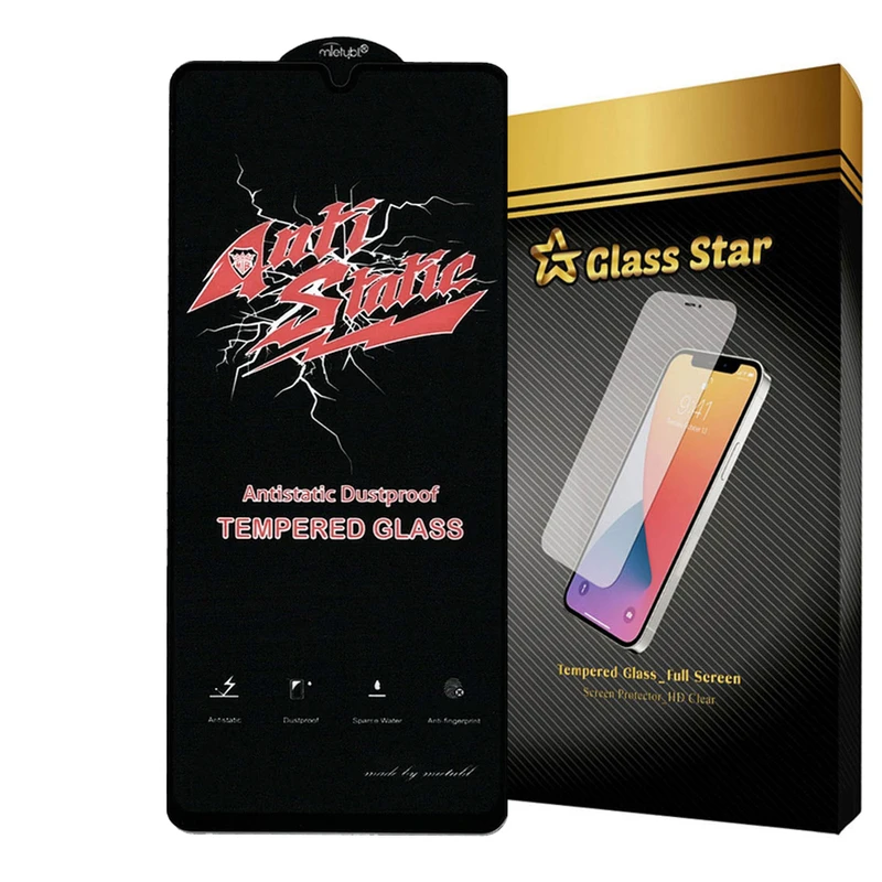 محافظ صفحه نمایش آنتی استاتیک گلس استار مدل ANTIDUSTS مناسب برای گوشی موبایل سامسونگ Galaxy A22 4G