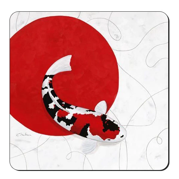 زیر لیوانی طرح نقاشی ژاپنی کد nzl354