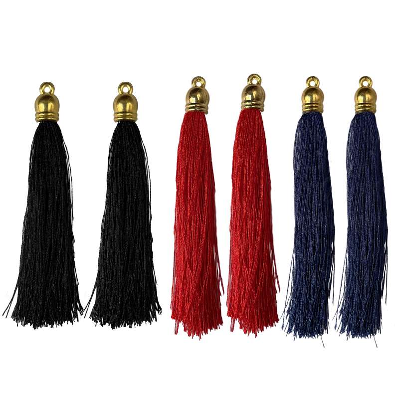 آویز گوشواره مدل منگوله مجموعه 6 عددی