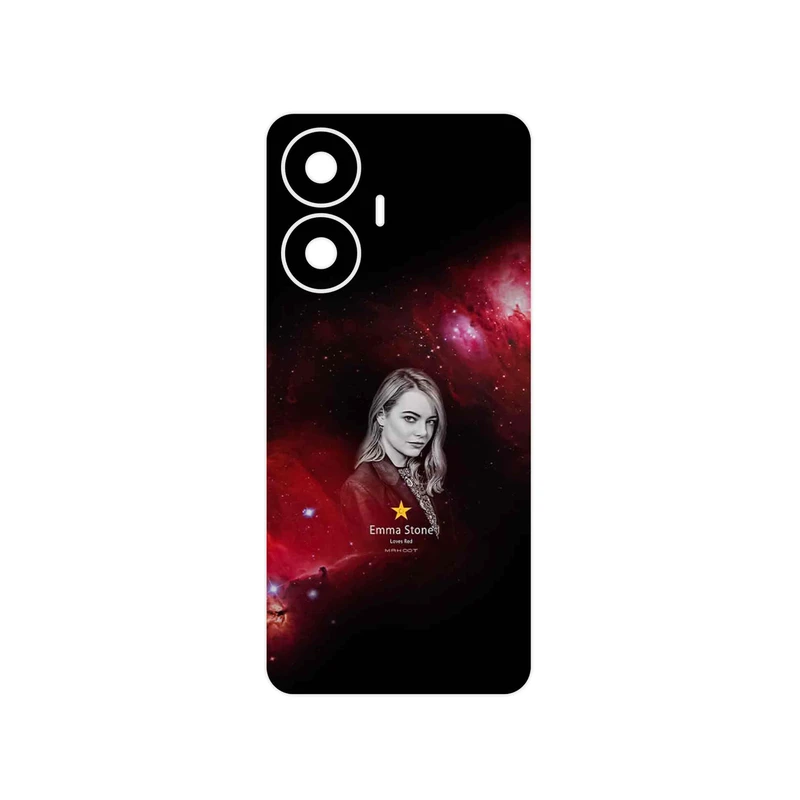 برچسب پوششی ماهوت مدل Emma Stone مناسب برای گوشی موبایل ریلمی C55