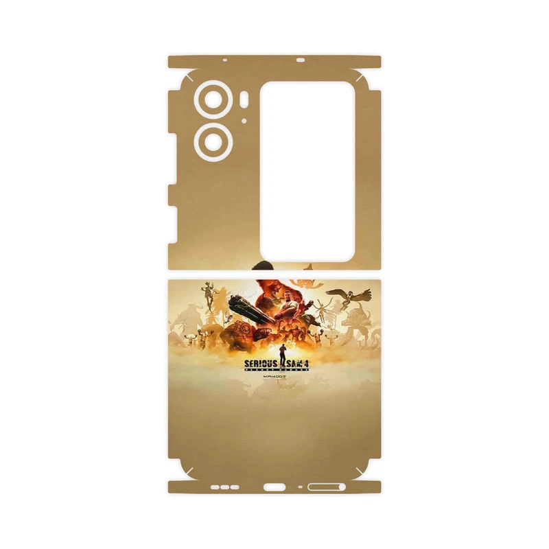 برچسب پوششی ماهوت مدل Serious Sam Game Series-FullSkin مناسب برای گوشی موبایل اپو Find N2 Flip