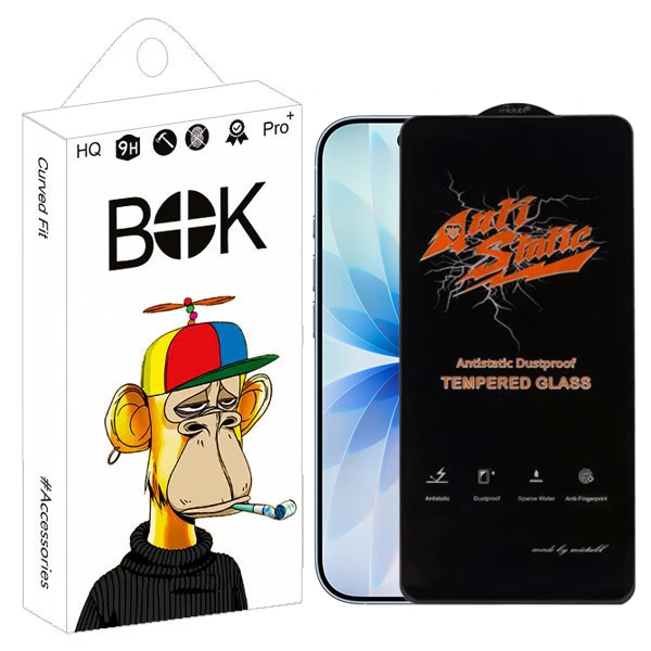 محافظ صفحه نمایش آنتی استاتیک بوک مدل Techra مناسب برای گوشی موبایل اپل iphone 17