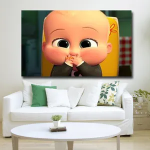  تابلو کودک و نوزاد مدل بچه رئیس کد 3