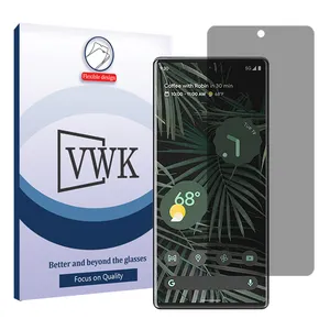 VWK Tough model privacy screen protector suitable for Google Pixel 6 Pro mobile phone