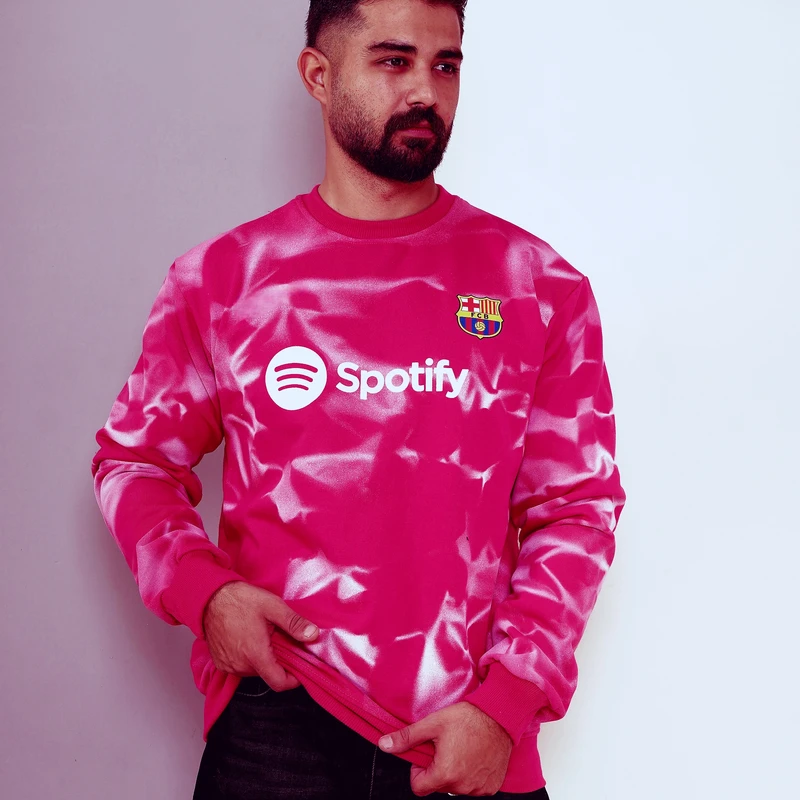 عکس شماره 2 : سویشرت مردانه مدل دورس دونخ کیت باشگاه بارسلونا