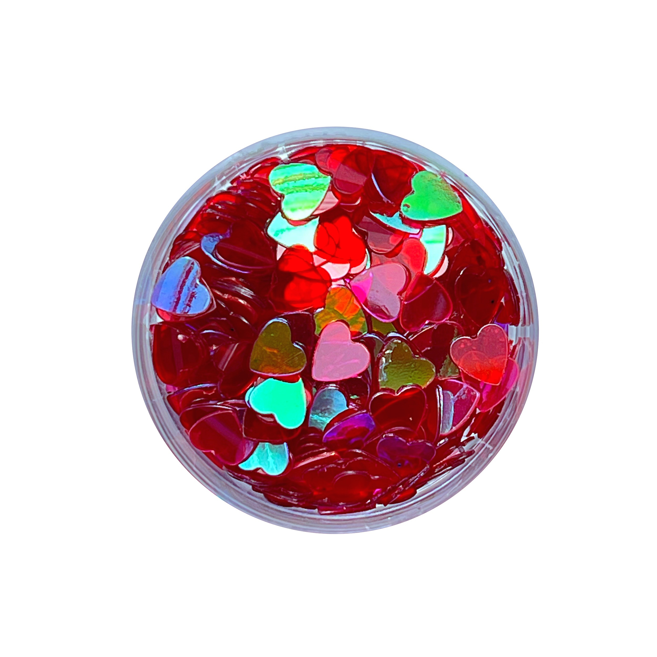 تزیین ناخن مدل پولک شاینی kclm مجموعه 6 عددی