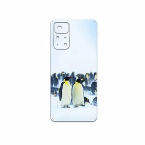 MAHOOT Penguin Cover Sticker for Xiaomi Poco M4 Pro 5G