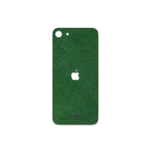 MAHOOT Green-Leather Cover Sticker for Apple iPhone SE 2020