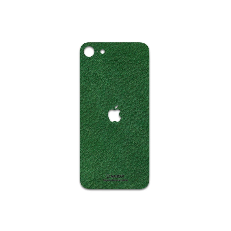 برچسب پوششی ماهوت مدل Green-Leather مناسب برای گوشی موبایل اپل iPhone SE 2020