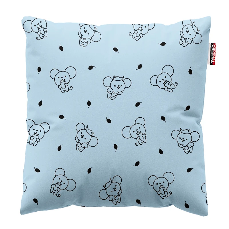  کوسن پاد آفرین طرح کارتون بچگانه کد 1955 سایز 30*30 سانتی متر