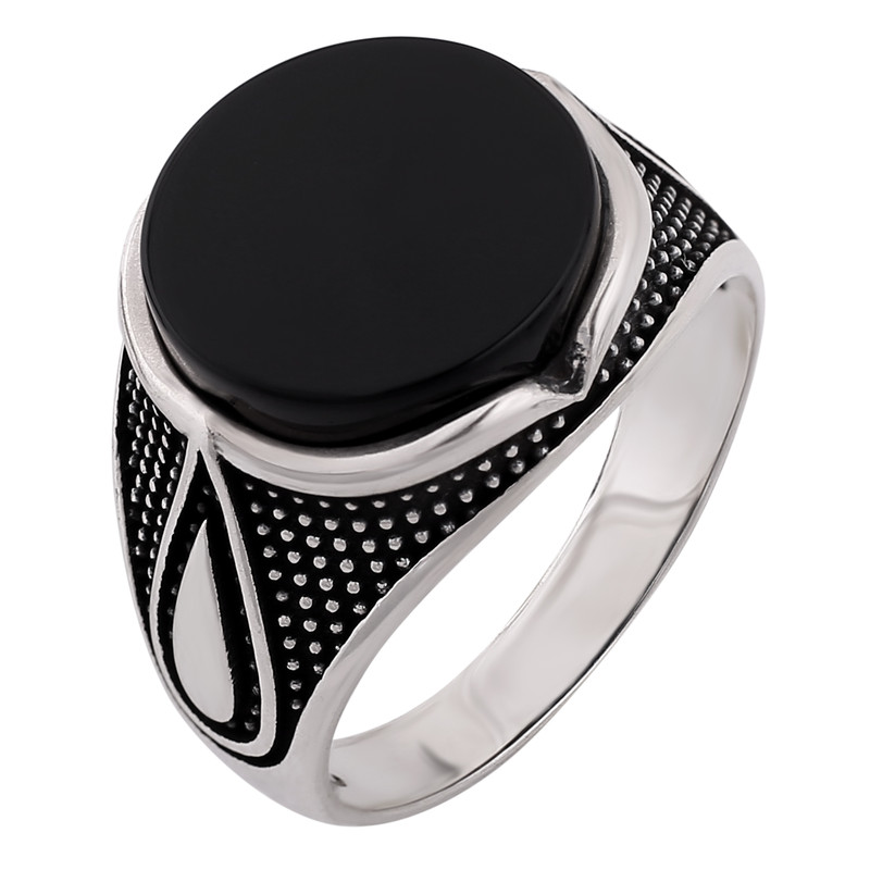 انگشتر نقره مردانه کد R3195