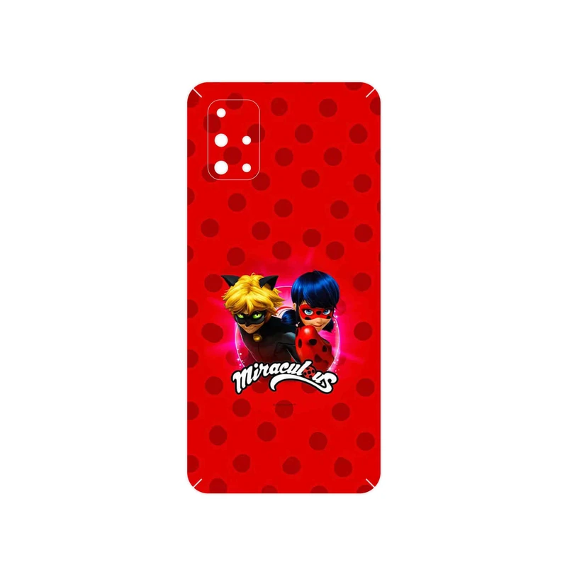 برچسب پوششی ماهوت مدل Ladybug and Cat Noir مناسب برای گوشی موبایل سامسونگ Galaxy M31S