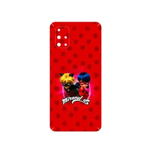 MAHOOT Ladybug and Cat Noir Cover Sticker for Samsung Galaxy M31S