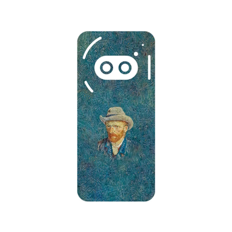 برچسب پوششی ماهوت مدل Self portrait with a gray felt hat مناسب برای گوشی موبایل ناتینگ Phone 2a