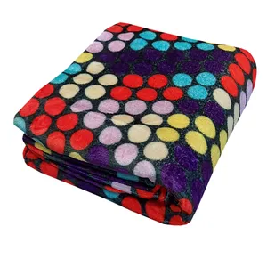 پتو مسافرتی مدل توپی کد 17 سایز 150x215 سانتی متر