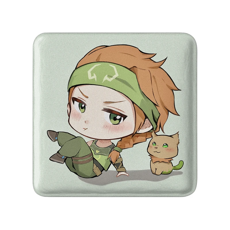 پیکسل خندالو طرح بازی ولورانت (Valorant) مدل مربعی کد 33061