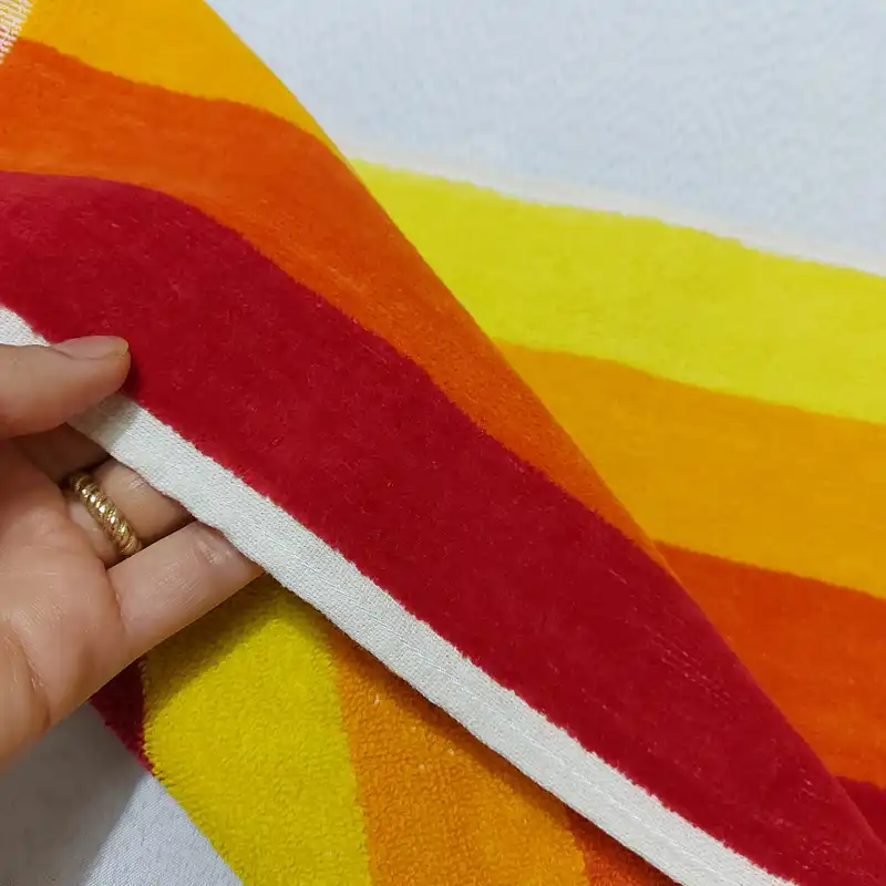 حوله دستی مدل خطی کد 4632 سایز 35x70 سانتی متر