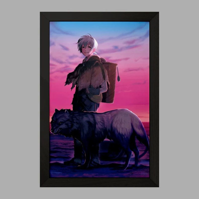 تابلو خندالو مدل فوشی انیمه به تو ای ابدی  کد 15704