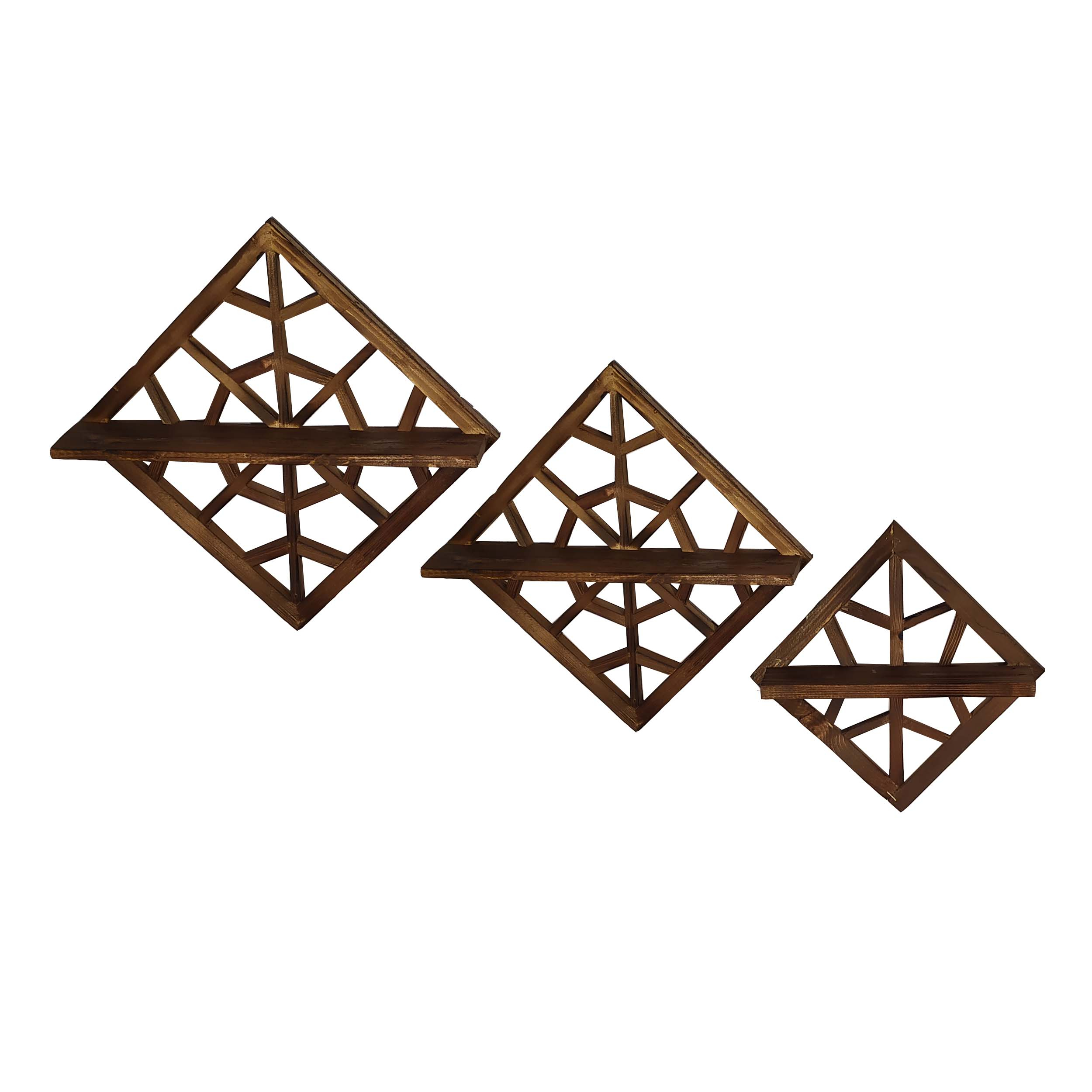 طبقه دیواری مدل sh203 مجموعه 3 عددی