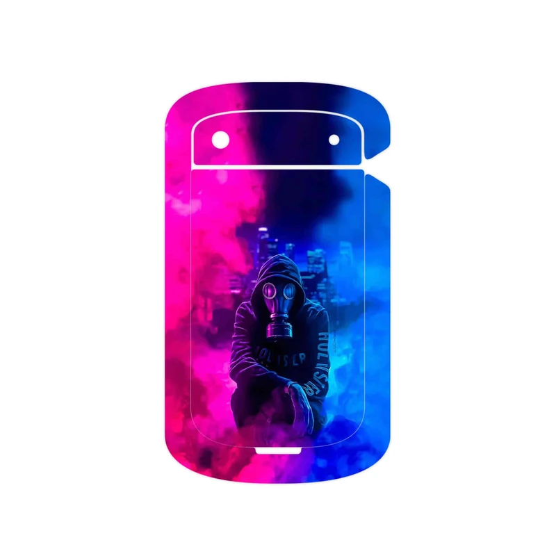 برچسب پوششی ماهوت مدل Smoke Rainbow Digital Art 2 مناسب برای گوشی موبایل بلک بری Bold Touch 9900