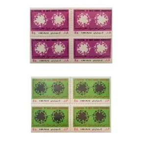 تمبر یادگاری مدل جشن هنر مجموعه 8 عددی