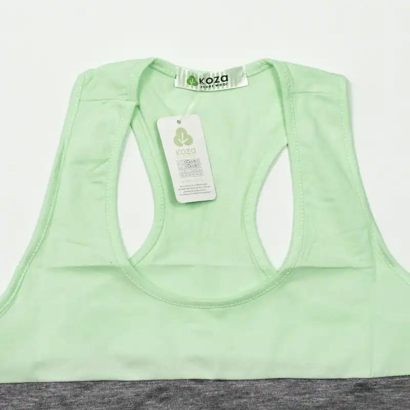نیم تنه ورزشی زنانه کوزا مدل 4420-8 رنگ سبز