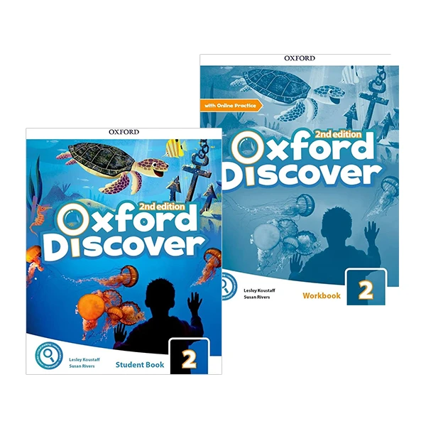 کتاب Oxford Discover 2 - 2nd Edition اثر Kenna Bourke انتشارات آکسفورد 2 جلدی