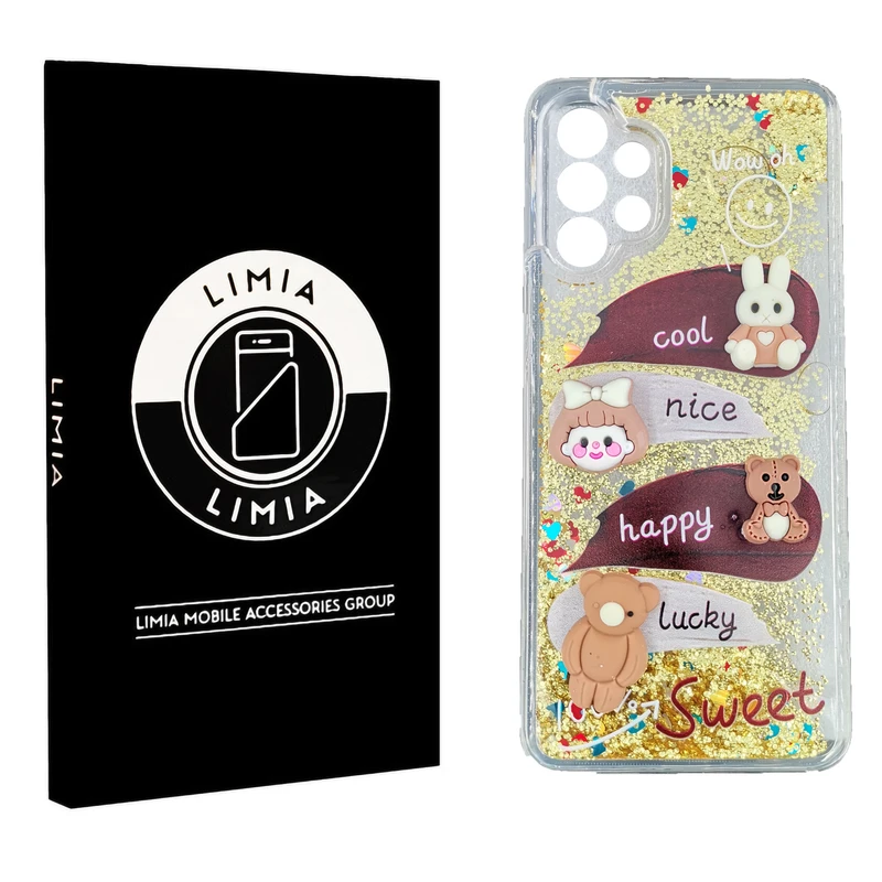 کاور لیمیا مدل آکواریومی لنزدار طرح عروسکی برجسته مناسب برای گوشی موبایل سامسونگ Galaxy A13 4G