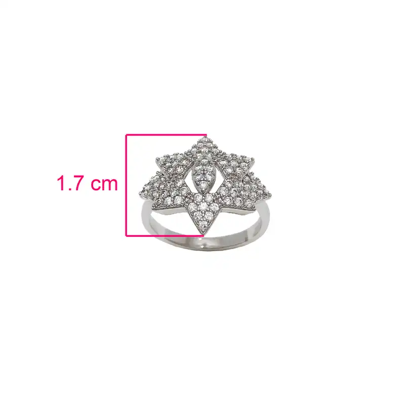 انگشتر زنانه ژوپینگ مدل 1236