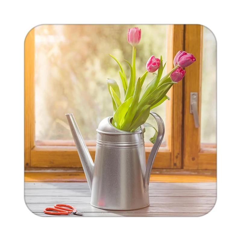 زیر لیوانی کاکتی طرح گل مدل mp18459