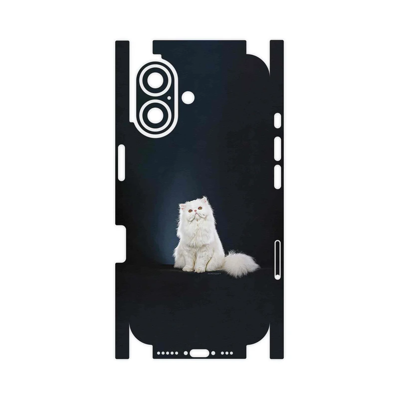 برچسب پوششی ماهوت مدل Persian_cat-FullSkin مناسب برای گوشی موبایل اپل iPhone 16