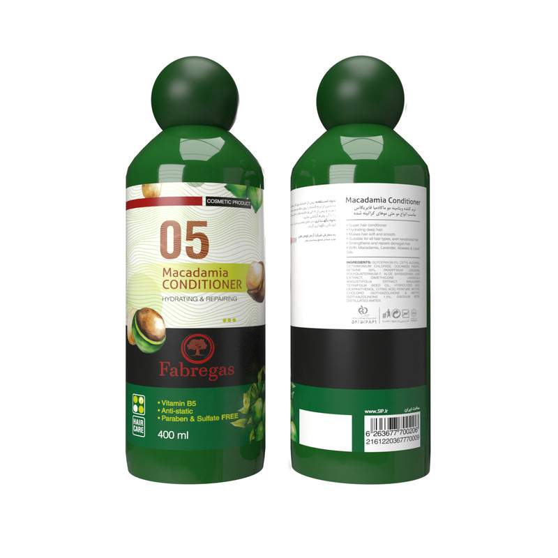 نرم کننده مو فابریگاس مدل ماکادمیا حجم 400 میلی لیتر نرم کننده مو فابریگاس مدل ماکادمیا حجم 400 میلی لیتر