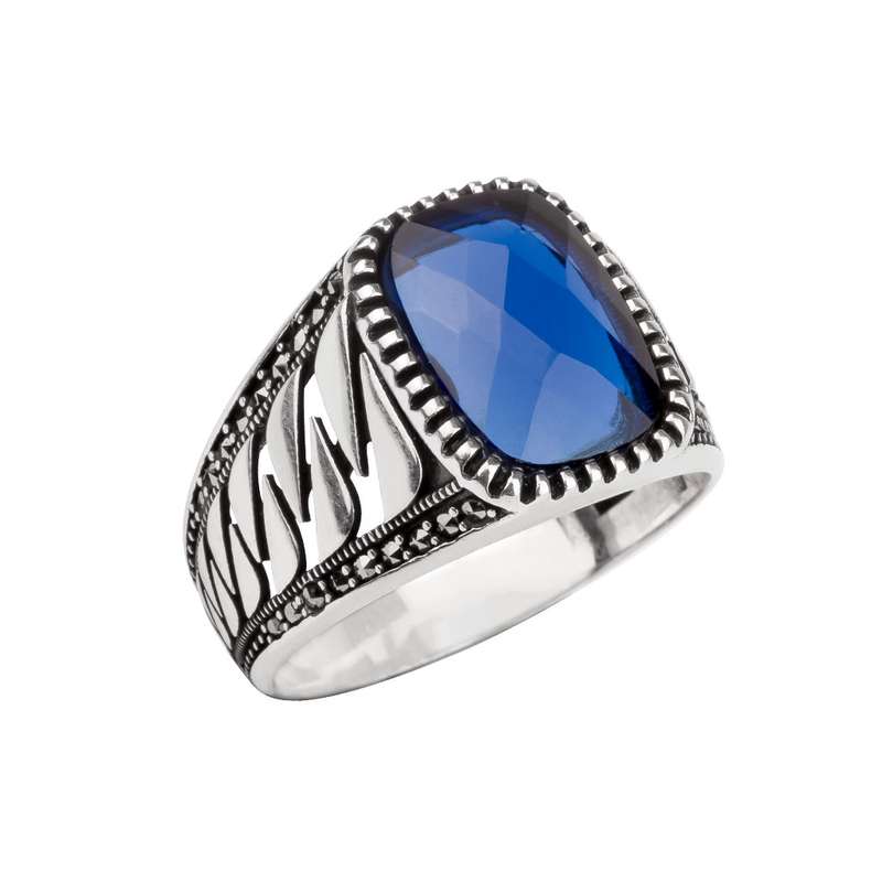 انگشتر نقره مردانه مدل 21986