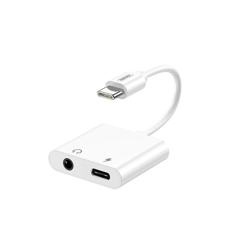 مبدل USB-C به AUX/ USB-C ریمکس مدل LA11 