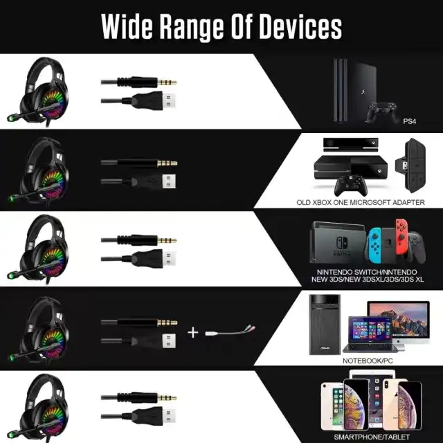 هدست مخصوص بازی مدل RGB-A20