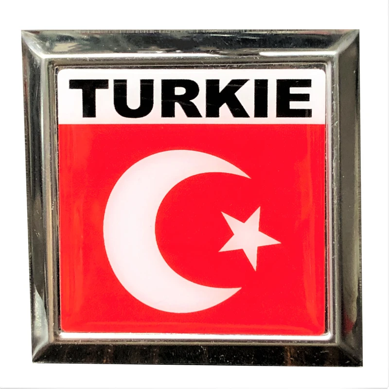 آرم جلو پنجره خودرو مدل TURK