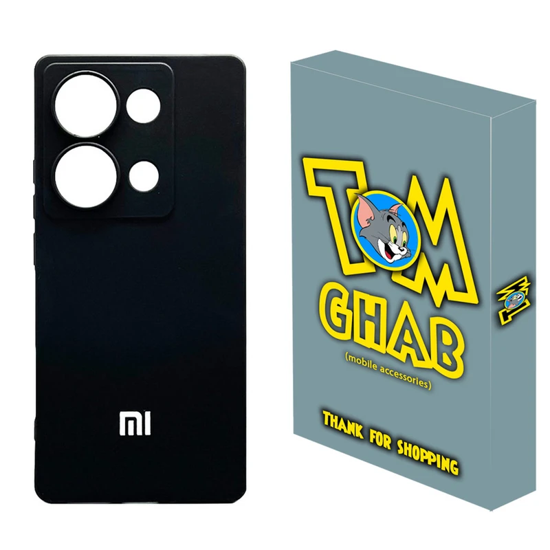 کاور تام قاب مدل سیلیکونی مناسب برای گوشی موبایل شیائومی Redmi Note 13 Pro 4G