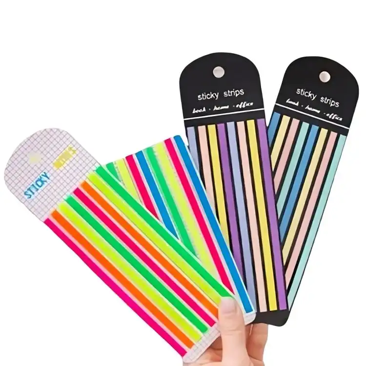 کاغذ چسب دار مدل هایلایتر استیکری شفاف