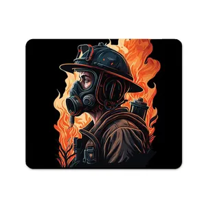 ماوس پد مدل  جذاب اتش نشان کد 129