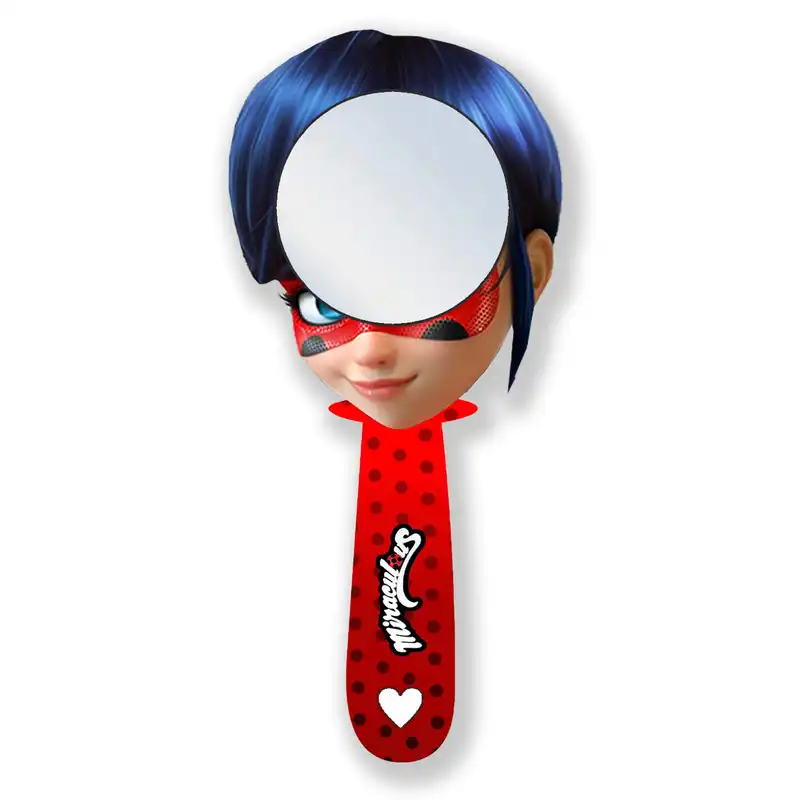 آینه آرایشی مدل دختر کفشدوزکی کد d009