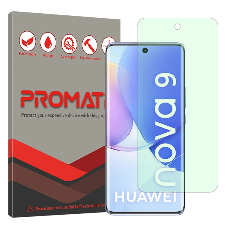 محافظ صفحه نمایش آنتی گرین پرومیت مدل Eye Care مناسب برای گوشی موبایل هوآوی Nova 9