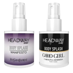 بادی اسپلش زنانه هدوی استوری مدل گود گرل و مانیفستو حجم 90 میلی‌ لیتر مجموعه دو عددی