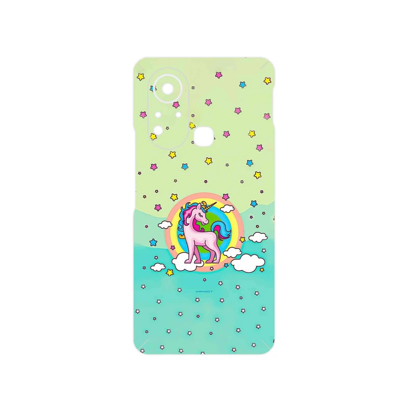 برچسب پوششی ماهوت مدل Rainbow unicorn adventure مناسب برای گوشی موبایل اینفینیکس Hot 11s