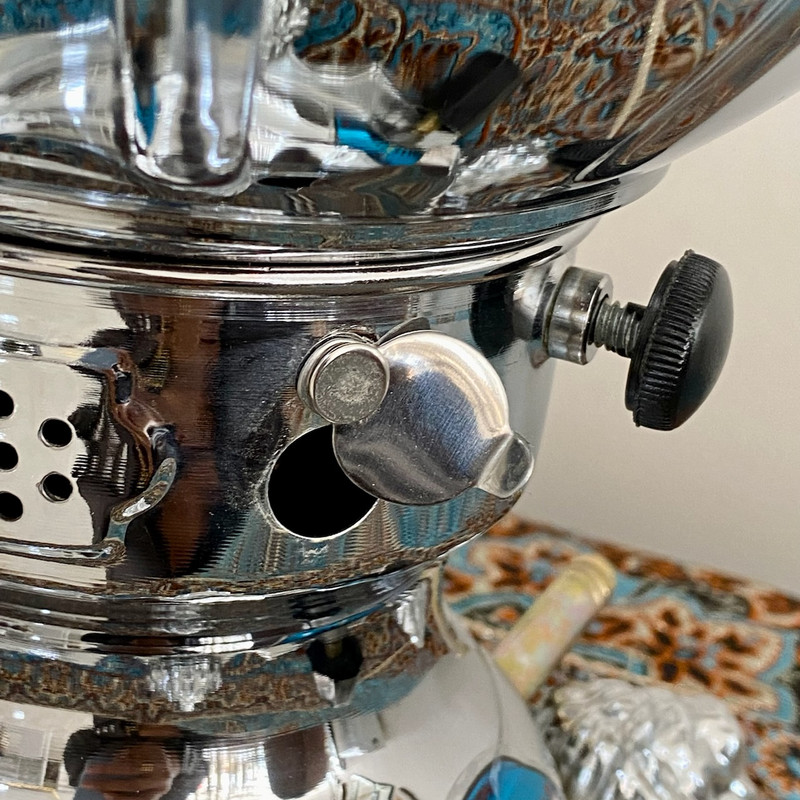 سماور گازی مدل Sahrayi کد 290502 ظرفیت 7 لیتر