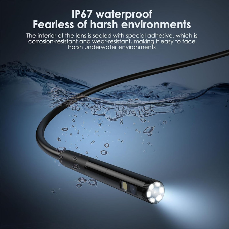 دوربین شلنگی مدل ضدآب 20Meters HD 2Lenses 2024