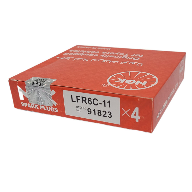 شمع خودرو ان جی کی مدل تک پلاتین پایه بلند LFR6C-11 91823 بسته 4 عددی