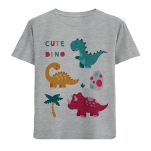 نقد و بررسی تی شرت آستین کوتاه بچگانه مدل CUTE DINO F399 توسط خریداران